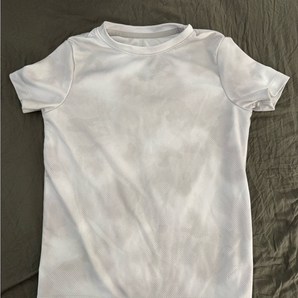 All in Motion Kids' Short Sleeve Tee - Classic White